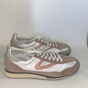 Tretorn rawlins 2.0 pink and white sneakers